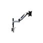Duronic DM651X2 desk mount with gas spring for screen LCD / LED rotary (360 °), tilt (85 ° -90 °) and swivel (180 °) (Electronics)