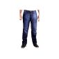 Motorcycle men Jeans - Jeans Kevlar motorcycle Premium quality mens HB - Straight Fit - free protective (32W X 30L)