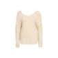 NLY Blush - Deep Back Fluffy sweater - Women (Clothing)
