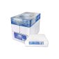 Copy paper printing paper paper, A4, 80g / m² for laser printers, inkjet printers, 2500 pages sheet, white (Office supplies & stationery)
