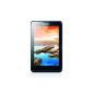 Lenovo A7-40 17.8 cm (7 inch HD IPS) Tablet (ARM MTK 8121 QC, 1.3GHz, 1GB RAM, 8GB eMMC, GPS, touchscreen, Android 4.2) Black (Personal Computers)