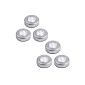 Set of 6 LED Lamps Spotlights Stickers Cells of Lights4fun