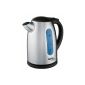 Tefal KI 170D kettle stainless steel, 2400 W, 1.7 L, anti-scale filter, wireless, stainless steel / black (household goods)