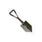 10T MINI SPADE - Classic Folding spade with olive Sägezahnblatt handy size (equipment)