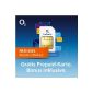 O2 SIM card with free text messages (electronic)