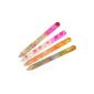 4x glass nail files Glass nail file Nail Files Nails nail professional manicure flowers (Misc.)
