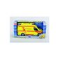 Dickie Toys 203313919 - Emergency Van, Ambulance with Freewheel, light, sound, 34 cm (toys)