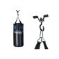 Set Punching ball - with punch bag - 8 oz boxing gloves - protection strips - 1 Ceiling bracket (Sport)