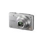 Panasonic DMC-SZ8EG-S zoom Traveller compact camera (16 megapixel, 12x opt. Zoom, 7.6 cm (3 inch) LCD, Full HD, WiFi) Silver (Electronics)
