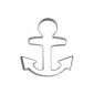 Cutter anchor, stainless steel, 9 cm (toys)