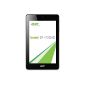 Acer Iconia One 7 (B1-730HD) 17.8 cm (7-inch) Tablet PC (Intel Atom Z2560, 1.6GHz, 1GB RAM, 8GB eMMC, HD display with IPS technology, Android 4.2) Black (Personal Computers)