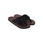 Anvil mens sandals in cool Frans look with leather Gr.41-47 (Textiles)