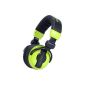 American Audio HP550 DJ Headphones Lime Green (Electronics)