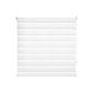 TecTake® Roller blind - 140 x 175 cm - White (Kitchen)