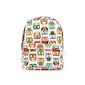 New in 2014 Colorful Webcajk OWL print bag backpack children backpack women travel bag bag cartoon backpack girl school shoulder bags (Clothing)