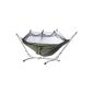 Semptec hammock made of parachute silk with mosquito net