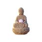 Pajoma 53899 Zimmerbrunnen Buddha Lotus, LED lighting, synthetic resin, height 30 cm (household goods)