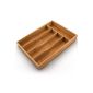 Bamboo cutlery tray drawer insert cabinet insert 34 x 25 x 4.5 cm (household goods)