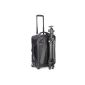 LINO Manfrotto Pro VII Roller Carrying case for photographic equipment, leather and fabric with wheels and integrated trolley.  (Accessory)
