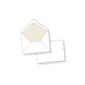 Envelopes fed C6 white (100 pieces) thicker envelopes with lining