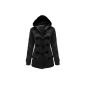 Cexi Couture - Duffle Coat Trench Coat Hood For Women 36 38 40 42 Nine (Clothing)