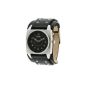 Fossil Men's Wrist Watch Analog leather black trend BG2165 (clock)