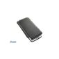 Nokia X3-02 Touch and Type Leather Case Case open - Black Edition (Electronic)