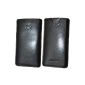 Original Suncase pocket for / Nokia Lumia 630 / Leather Case Mobile Phone Case Leather Case Cover Case Cover - flap with retreat function * in black (Electronics)
