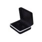Jewelry Display Case Box Cufflinks Gift Storage - Black (Kitchen)