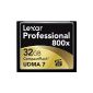 Lexar LCF32GCRBEU800 32GB CompactFlash Professional memory card (accessories)