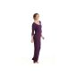 Long pajama - woman - purple plum - size 38-48 (Clothing)