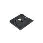 MENGS® DPG50U camera quick release plate made of solid aluminum for 1/4 