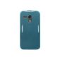 Moto G TPU Silicon Case CASE COVER IN TRANSPARENT BLUE, TERRAPIN Retailverpackung (Accessories)