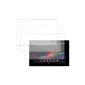IDACA movie 3 parts Clear LCD screen protector for 2014 New Sony Xperia Z2 Tablet 10.1 inches (16GB / 32GB) (Electronics)