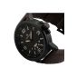 NEWFOUNDLAND ESS-Man Quartz Watch Analog-Week-Leather Strap-Sport Boy-WA025 (Watch)