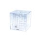 * New Design * Labyrinth Moneybox coin box Puzzle clear * Perfect birthday gift (toy)