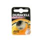 DURACELL Pack of 2 lithium battery button 