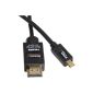AmazonBasics HDMI to Micro HDMI High Speed ​​Cable (Ethernet, 3D and Audio Return) 1.8 m (electronic)
