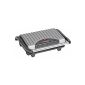 Bestron APG100S Panini grill / Meat 700 W Silver (Kitchen)