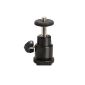 Vktech Mini flash holder, ball head for DSLR camera tripod stand (360 °) (electronic)