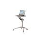 Links 50500740 laptop table PILO glossy white height adjustable office desk furniture (household goods)
