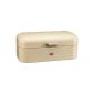 Wesco 235201-23 breadbox Grandy, 42 x 23 x 17 cm, almond (Misc.)