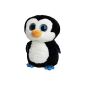 TY 7136803 - Waddles Boo X-Large - penguin black / white, 42 cm, Beanie Boos, Glubschis (Toys)
