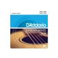 D'Addario phosphor bronze strings for acoustic guitar D'Addario EJ16, Light, 12-53 (Electronics)