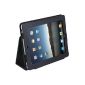 Daffodil IPC850 Leather Case and bycast carrier for Apple iPad and HP Touchpad - Black (Personal Computers)