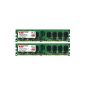 2GB DDR2 800MHz PC2-6300 2x1GB PC2-6400 Komputerbay (240 PIN) DIMM Desktop Memory (optional)