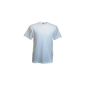 10 piece Fruit of the Loom Heavy Cotton T-shirts in white, size L