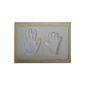 Families + baby Gipsset handprint footprint plaster Family pressure (Baby Product)