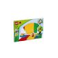 Lego Duplo 2198-3 building boards - red / green / yellow (Toys)