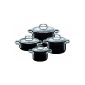 Silit Pot-Set 15180011 4-piece, piano black (household goods)